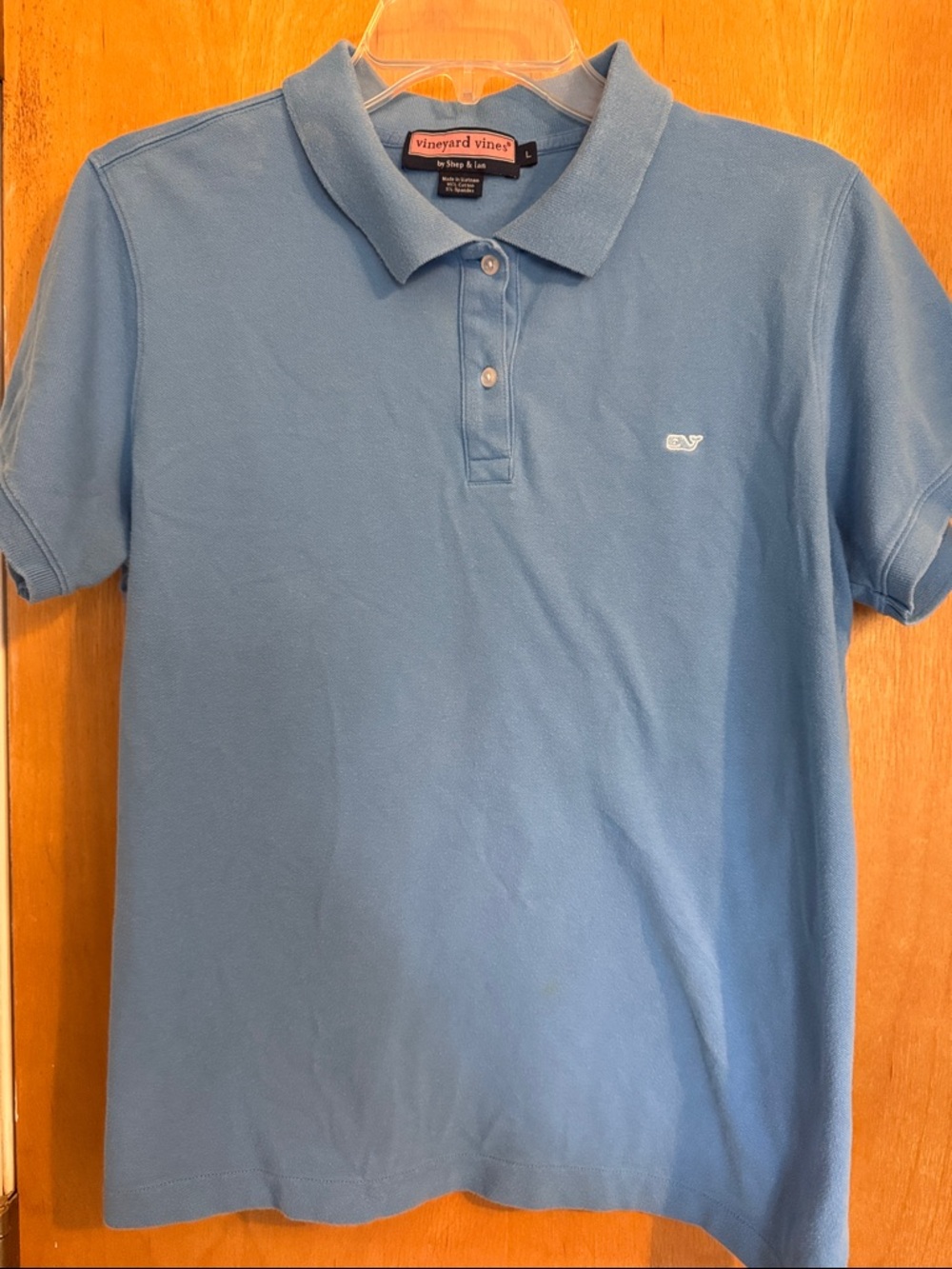 Vineyard Vines Women’s Polo in Sky Blue